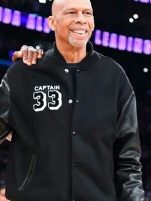 NBA Kareem Abdul-Jabbar Captain Varsity Jacket