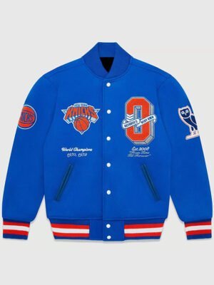 OVO NBA New York Knicks Varsity Jacket