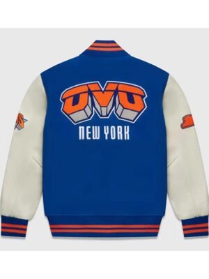 OVO New York Knicks Varsity Jacket