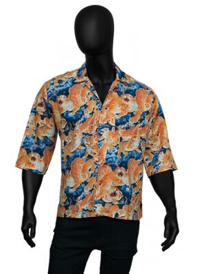 Platonic 2023 Seth Rogen Printed Oversized Floral Shirt