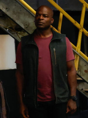 The Blacklist 2023 Hisham Tawfiq Black Vest