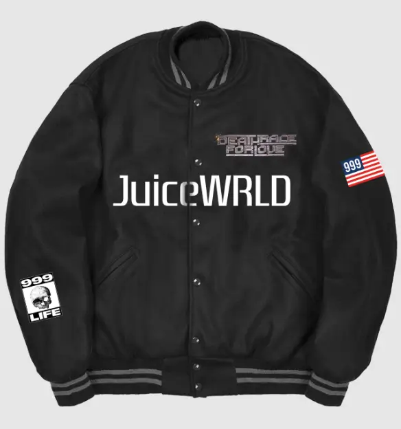 Juice Wrld 999 Death Race Bomber Jacket - The California Jackets