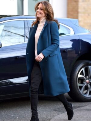 Kate Middleton Teal Coat