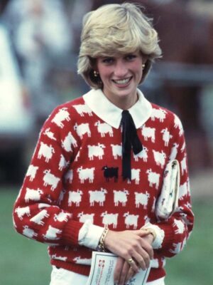 Princess Diana Black Sheep Sweater