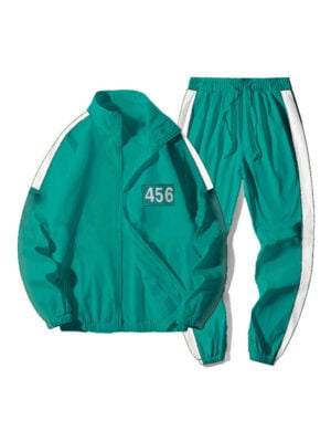 Tv Series Squid Game Green Participants Tracksuit