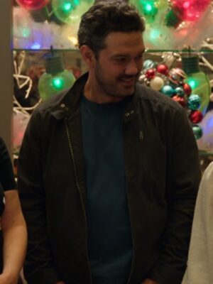 Under The Christmas Sky 2023 Ryan Paevey Black Jacket