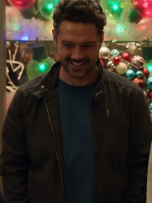 Under The Christmas Sky 2023 Ryan Paevey Black Jacket