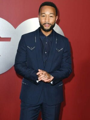 John Legend 2023 GQ Men of the Year Blue Suit