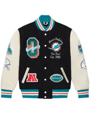 OVO Miami Dolphins Varsity Jacket