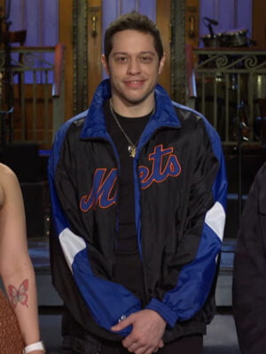 Pete Davidson SNL Mets Jacket