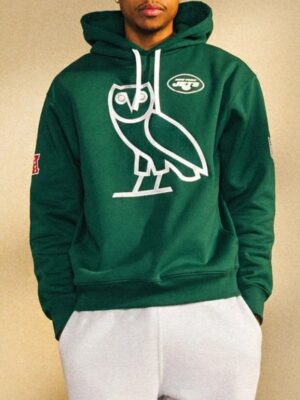 OVO Jets Green Hoodie