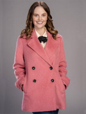 Christmas In Notting Hill 2023 Sarah Ramos Pink Coat