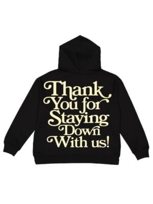 Humble Religion Thank you For Staying Down With Us Pink Hoodie