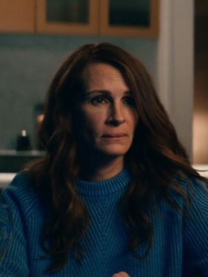 Leave The World Behind 2023 Julia Roberts Blue Sweater