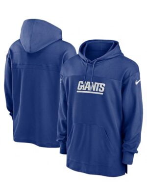 New York Giants Sideline Lightweight Blue Hoodie