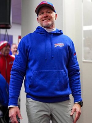 Sean Mcdermott Buffalo Bills Sideline Club Hoodie