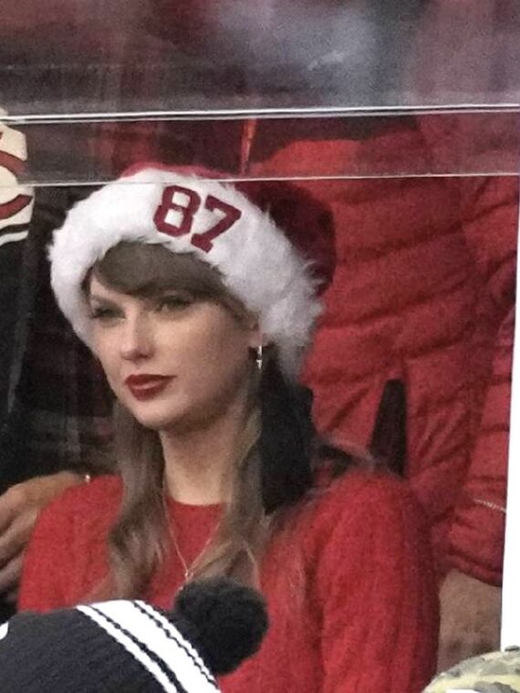 Taylor Swift’s 87 Santa Hat - The California Jackets