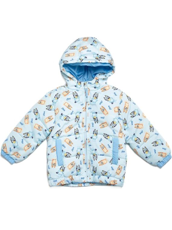 Buy Bluey Puffer Jacket | The California Jackets