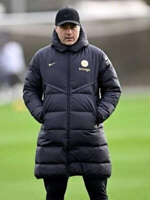 Chelsea Black Puffer Jacket