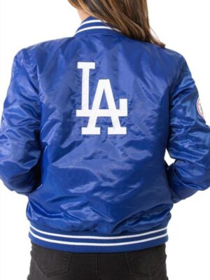 1980 Los Angeles Dodgers Satin Blue Jacket