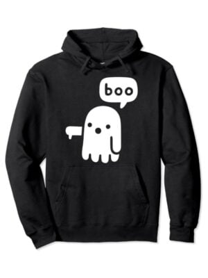 Ghost Of Disapproval Pullover Boo Hoodie