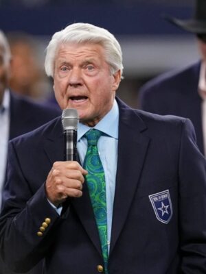 Jimmy Johnson Dallas Cowboys Ring Of Honor Blazer Coat