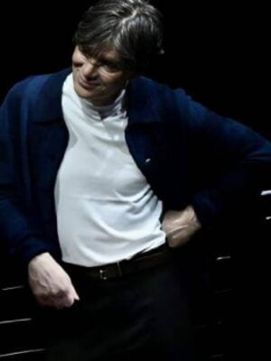 Cillian Murphy Stripe Cardigan