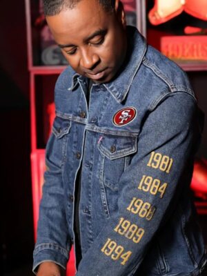 San Francisco 49ers Faithful To The Bay Trucker Jacket