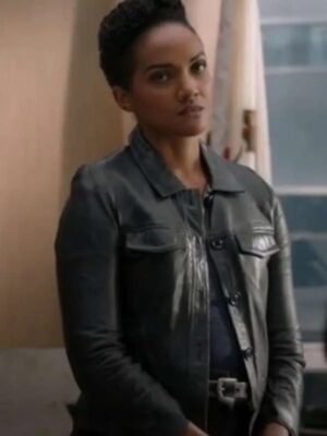 The Rookie Season 6 Nyla Harper Leather Jacket