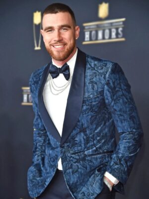 Super Bowl Travis Kelce Pregame Blazer