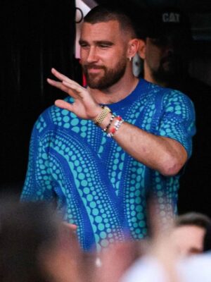 Travis Kelce Eras Tour Sydney Polka Dot Shirt