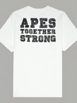 Ape Together Strong T Shirt in White