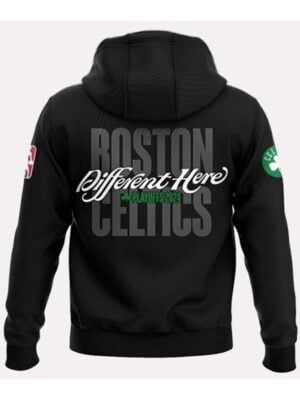 Pullover Boston Celtics Different Here Black Hoodie