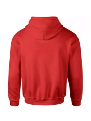 Men's & women's Plain Red Pullover Hoodie