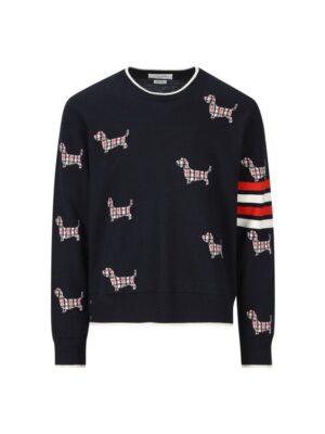 The Traitors US S03 Bob Harper Dog Print Jumper