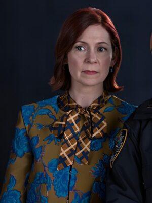 Elsbeth S2 Carrie Preston Jacquard Crop Jacket