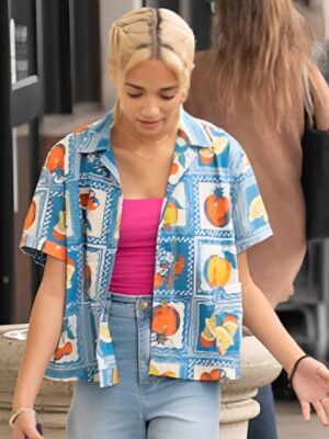 High Potential 2025 Amirah J Fruit Print Shirt