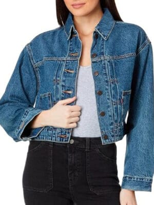 Kate Kinda Pregnant 2025 Jillian Bell Jacket Denim