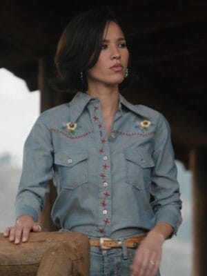 Monica Dutton Yellowstone Floral Shirt