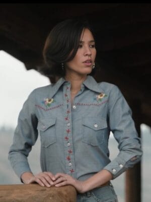 Monica Dutton Yellowstone Floral Shirt