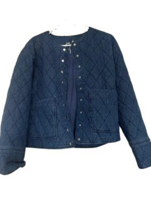 The Today Show 2025 Molly Hunter Quilted Denim Jacket