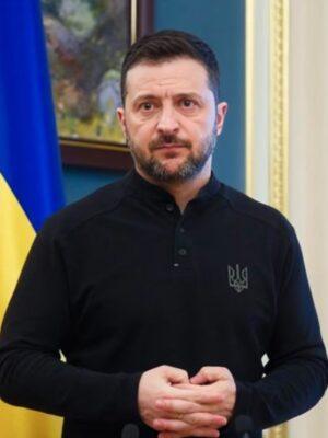 Zelensky Black Polo Shirt